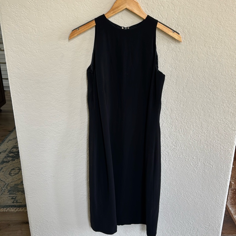 Vintage Ralph Lauren black Sheath Dress Little Black Dress